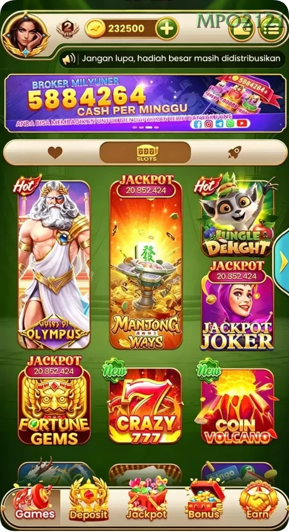 Screenshot Titan777 nomor 1